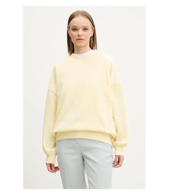 Μπλούζα Abercrombie & Fitch χρώμα: κίτρινο, KI152-5094
