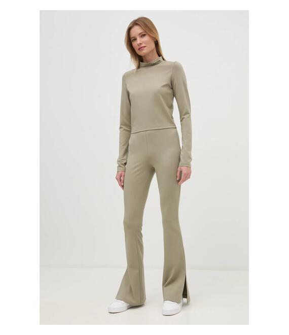 Μακρυμάνικο Calvin Klein Jeans χρώμα: πράσινο, J20J224763