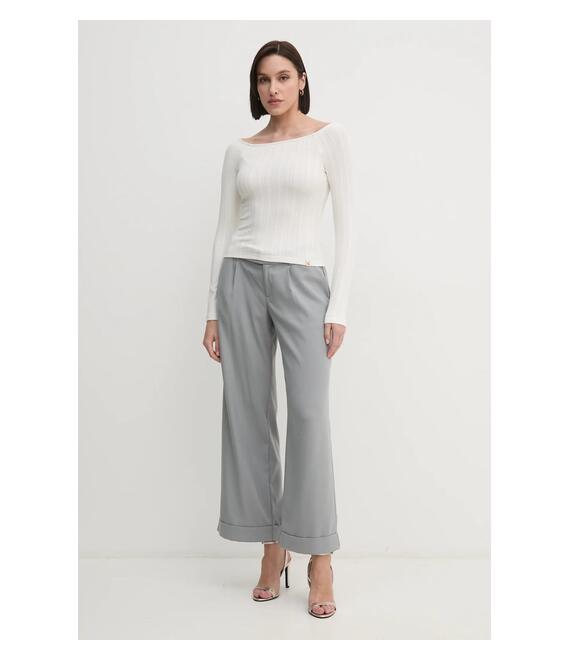 Μακρυμάνικο Calvin Klein Jeans χρώμα: μπεζ, J20J224992