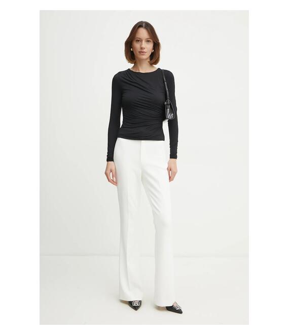Μακρυμάνικο Guess χρώμα: μαύρο, W5RP23 KACM2