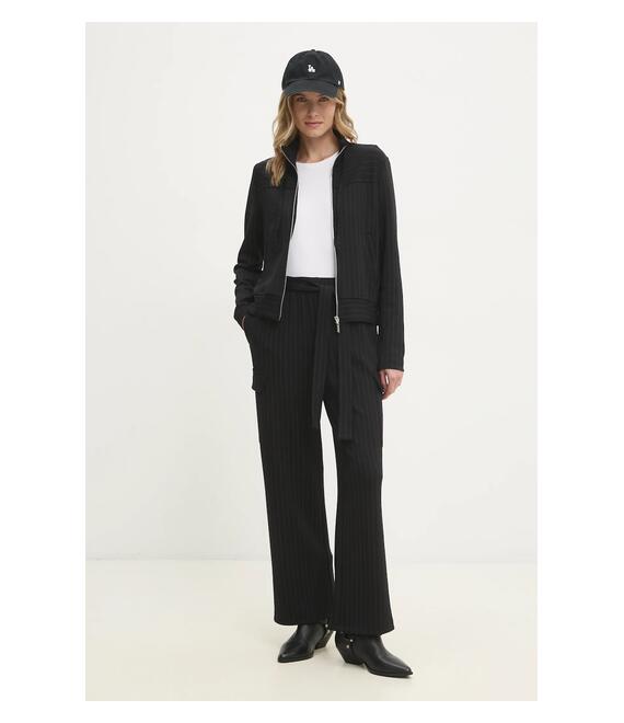 Μπλούζα Dkny χρώμα: μαύρο, P4KE6ZNG
