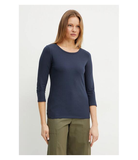 Μακρυμάνικο Weekend Max Mara χρώμα: ναυτικό μπλε, 2515971021600