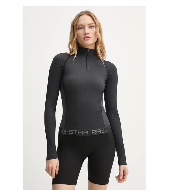 Μακρυμάνικο G-Star Raw χρώμα: μαύρο, D26341-D989