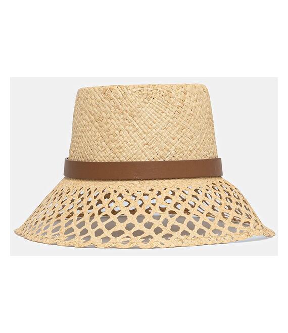 Καπέλο Weekend Max Mara χρώμα: μπεζ, 2515571065600