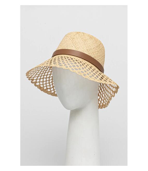 Καπέλο Weekend Max Mara χρώμα: μπεζ, 2515571065600