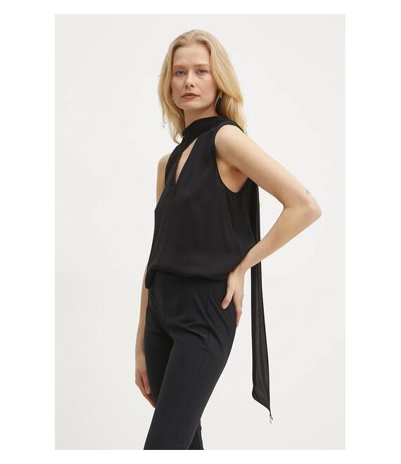 Top Patrizia Pepe χρώμα: μαύρο, 8C0762 A540