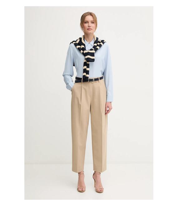 Πουκάμισο Tommy Hilfiger χρώμα: μπλε, WW0WW44045