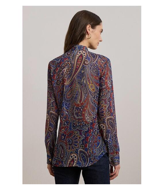 Πουκάμισο Lauren Ralph Lauren χρώμα: πολύχρωμο, 200957154