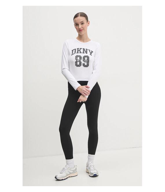 Μακρυμάνικο Dkny χρώμα: άσπρο, DP4T9979