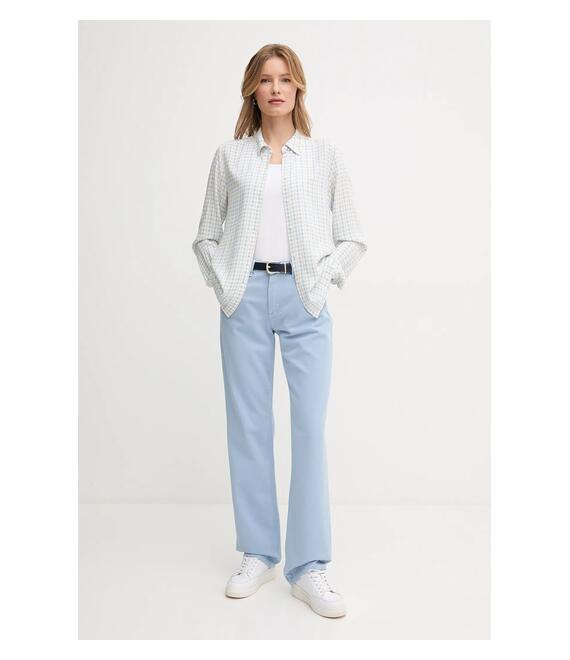 Πουκάμισο United Colors of Benetton χρώμα: μπλε, 5T17DQ0AZ