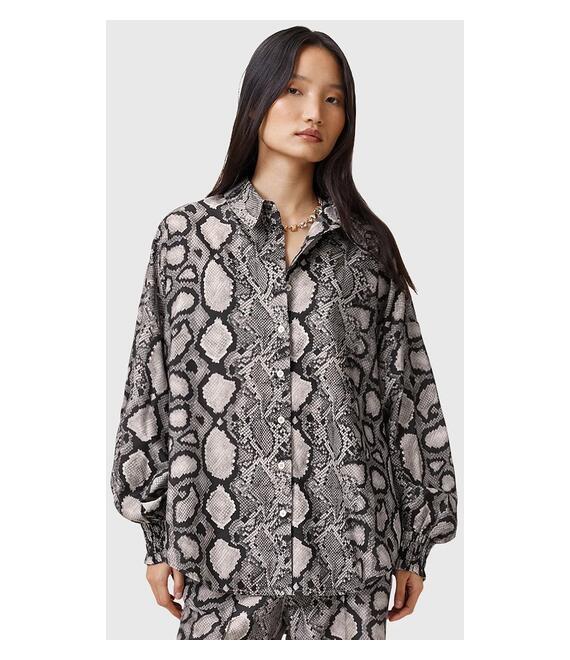 Πουκάμισο AllSaints CHARLI χρώμα: πολύχρωμο, W006PC