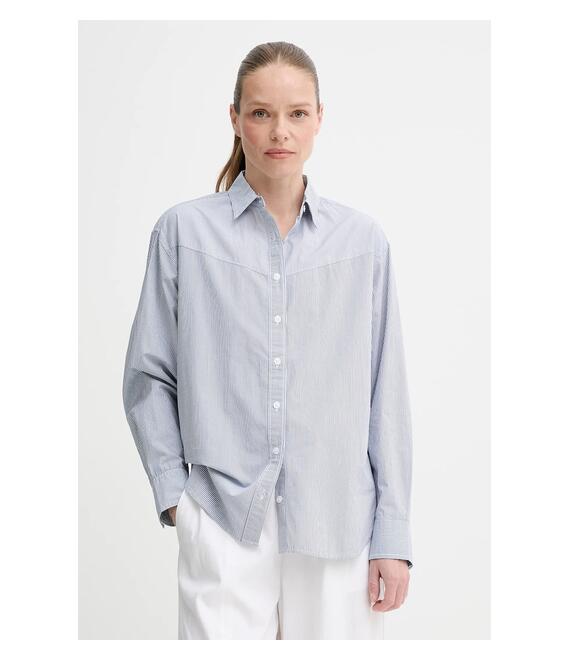 Βαμβακερό πουκάμισο Levi's HARLIE NOVELTY BF SHIRT χρώμα: μπλε, 001NI
