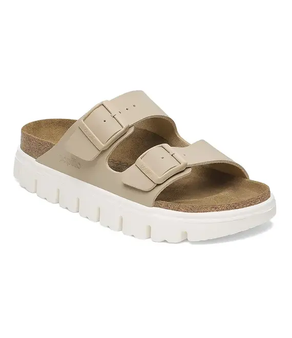 Παντόφλες Birkenstock Arizona Chunky Birkenstock x Papillio χρώμα: μπεζ, 1029094