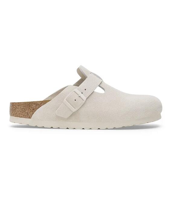 Παντόφλες Birkenstock Boston SFB χρώμα: άσπρο, 1027693