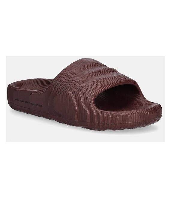 Παντόφλες adidas Originals Adilette 22 W χρώμα: μπορντό, JH9691