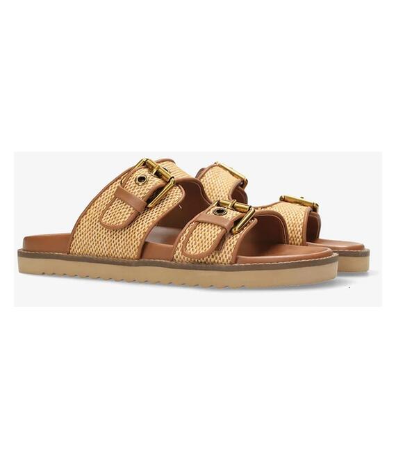 Παντόφλες Mexx REILLY PENNY χρώμα: καφέ, MI001601051W
