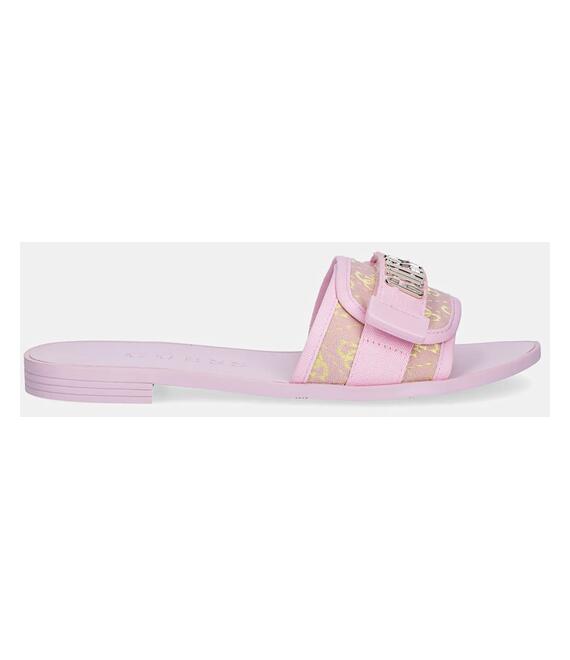 Παντόφλες Guess ELYZE4 χρώμα: ροζ, FLJELY FAL19