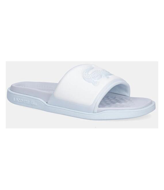 Παντόφλες Lacoste SERVE SLIDE DUAL χρώμα: μπλε, 49CFA0038
