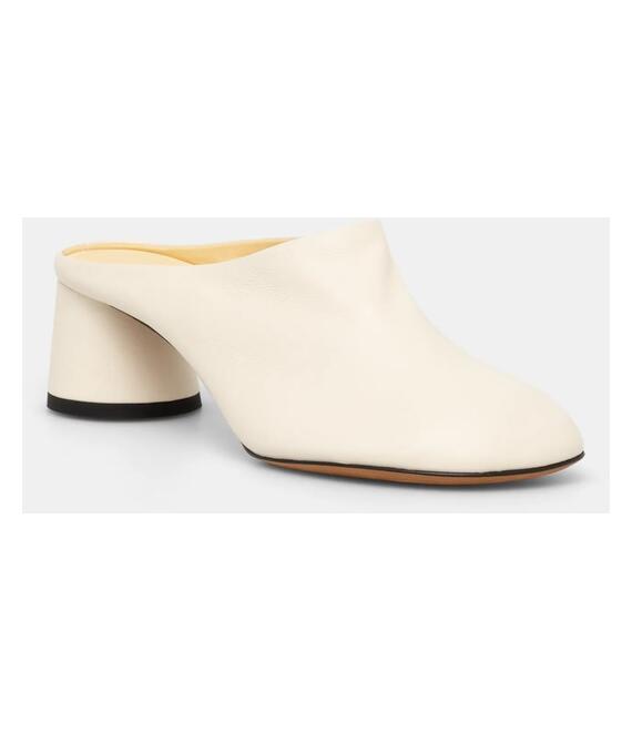Δερμάτινα mules Proenza Schouler Glove γυναικείες, χρώμα: μπεζ, SH251033A