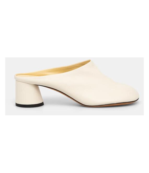 Δερμάτινα mules Proenza Schouler Glove γυναικείες, χρώμα: μπεζ, SH251033A