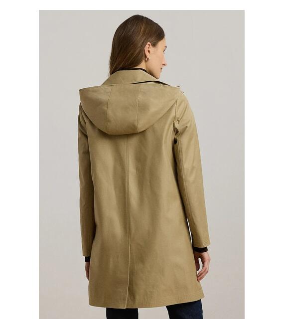 Παλτό Lauren Ralph Lauren χρώμα: μπεζ, 297967121