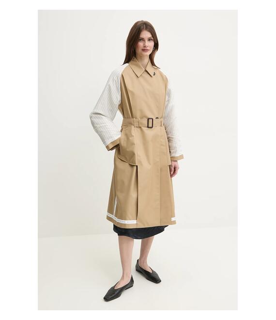 Καμπαρντίνα διπλής όψης Weekend Max Mara χρώμα: μπεζ, 2515021011600