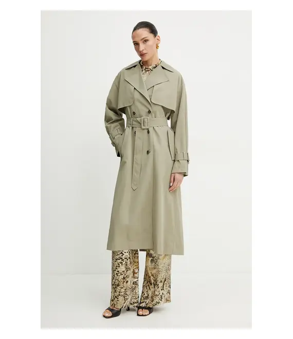 Καμπαρντίνα Guess AMIRA χρώμα: πράσινο, W5GL33 WHAE2