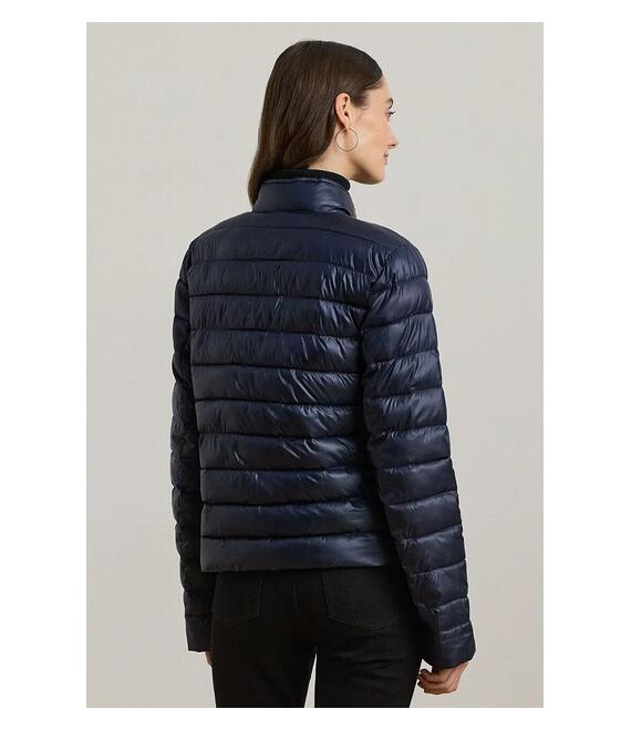 Μπουφάν με επένδυση από πούπουλα Lauren Ralph Lauren χρώμα: ναυτικό μπλε, 297967137