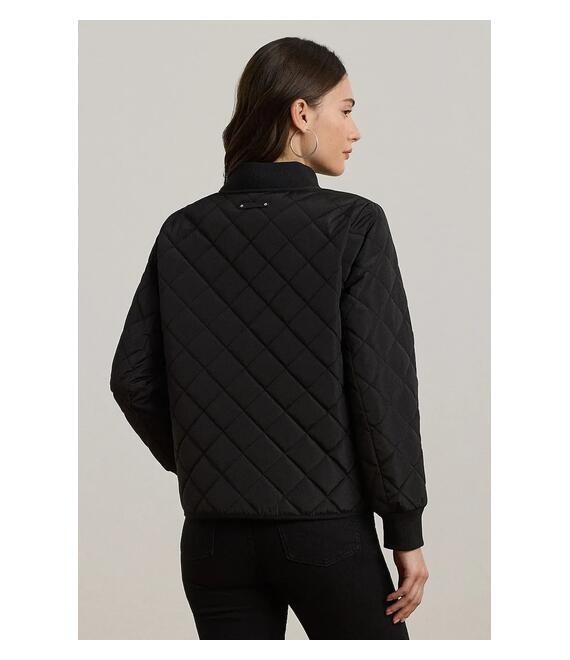 Μπουφάν Lauren Ralph Lauren χρώμα: μαύρο, 297967143