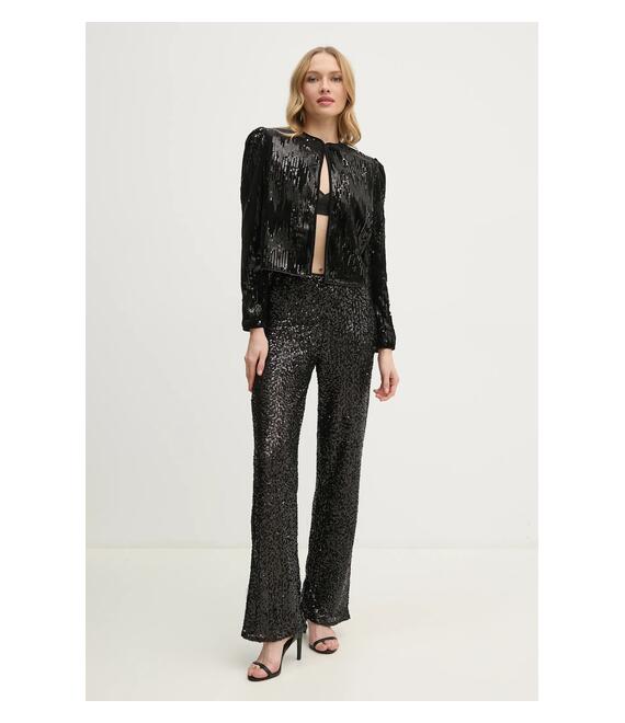 Σακάκι Pepe Jeans FLORE χρώμα: μαύρο, PL402498