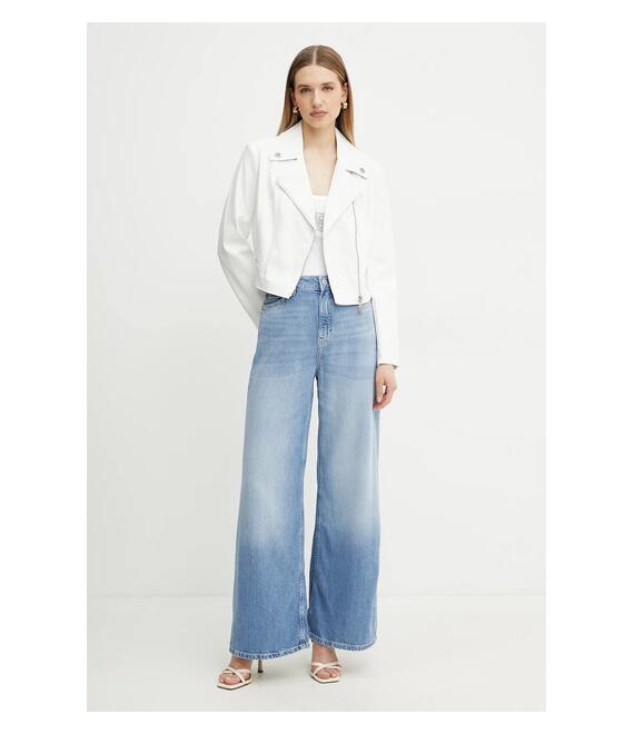 Ραμόνεσκα Guess CLEMENCE γυναικεία, χρώμα: άσπρο, W5RL22 WE480
