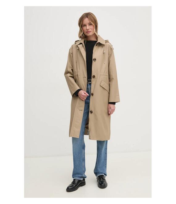 Μπουφάν Barbour χρώμα: μπεζ, LWB0910BE31