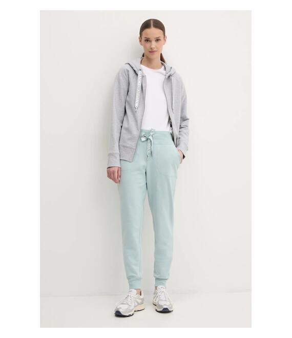Μπλούζα Dkny χρώμα: γκρι, με κουκούλα, DP5J9510
