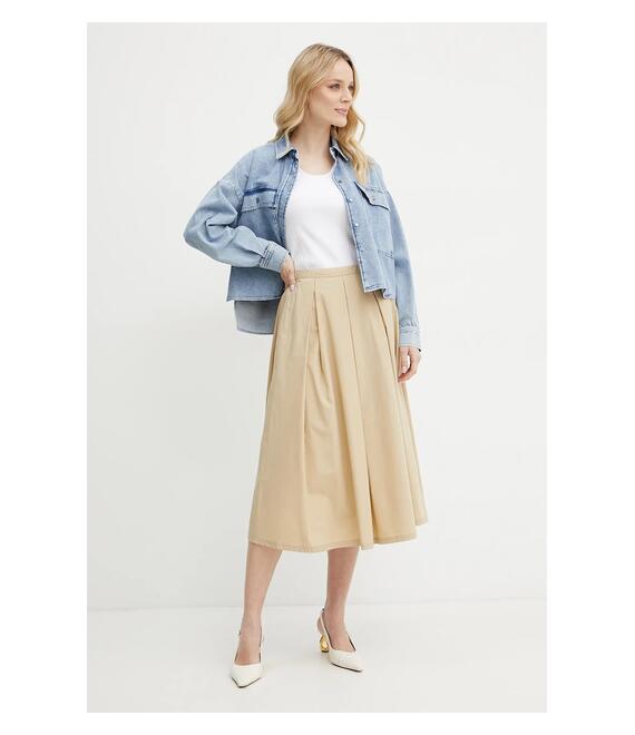Τζιν πουκάμισο Weekend Max Mara χρώμα: μπλε, 2515111151600
