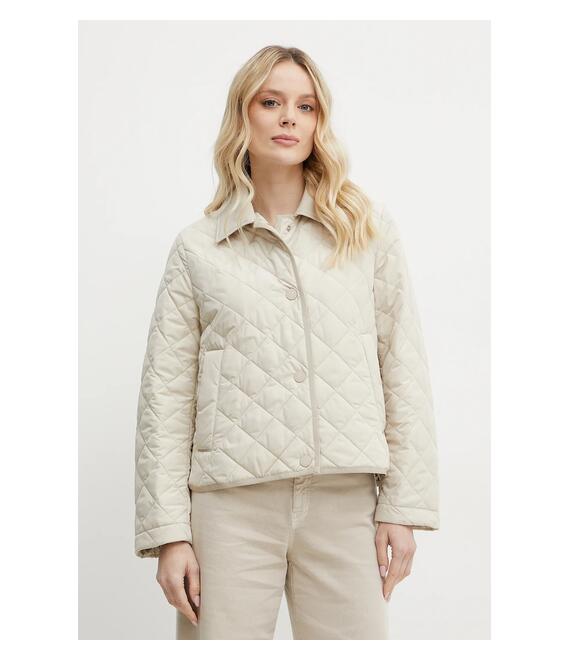Μπουφάν Weekend Max Mara χρώμα: μπεζ, 2515481021600