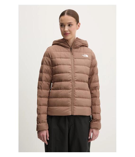 Μπουφάν The North Face Aconcagua 3 χρώμα: καφέ, NF0A84IV6IH1