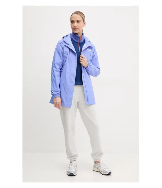 Μπουφάν The North Face Antora Rain χρώμα: μοβ, NF0A8BKC0YI1