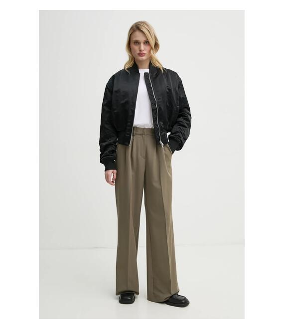 Μπουφάν bomber Filippa K χρώμα: μαύρο, 31568