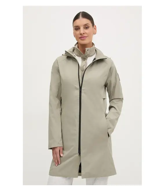 Μπουφάν Jack Wolfskin Wellsee χρώμα: πράσινο, A63896