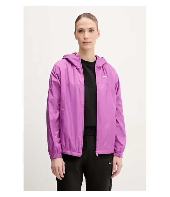 Αντιανεμικό Puma χρώμα: μοβ, 685134