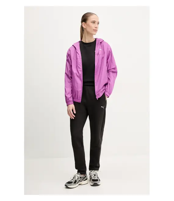 Αντιανεμικό Puma χρώμα: μοβ, 685134