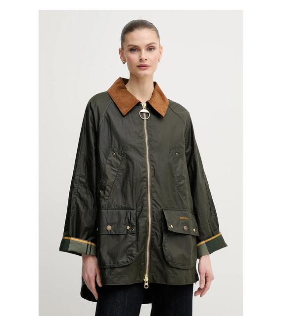 Μπουφάν Barbour Raelynn χρώμα: πράσινο, LWX1467OL51