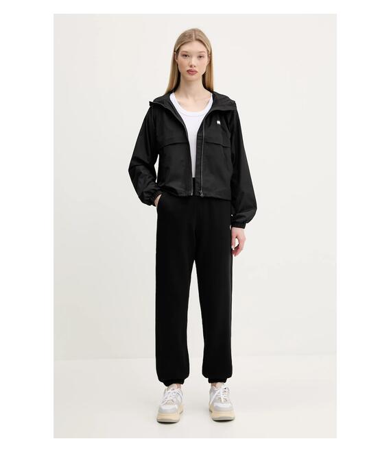 Μπουφάν Tommy Jeans χρώμα: μαύρο, DW0DW20672