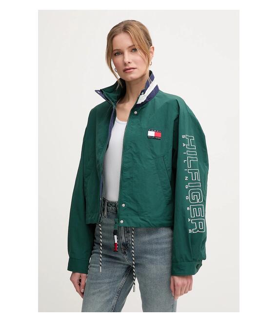 Μπουφάν Tommy Hilfiger SAILING χρώμα: πράσινο, WW0WW45934