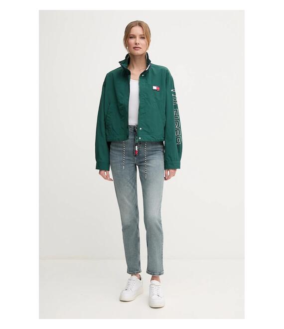 Μπουφάν Tommy Hilfiger SAILING χρώμα: πράσινο, WW0WW45934