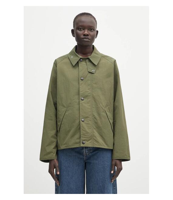 Μπουφάν Barbour Barbour Transport Lightweight Showerproof Jacket χρώμα: πράσινο, MSP0124