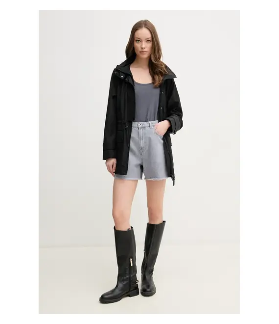 Παρκά MACKAGE χρώμα: μαύρο, KERYN