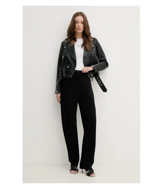 Δερμάτινo jacket MACKAGE χρώμα: μαύρο, MASINA