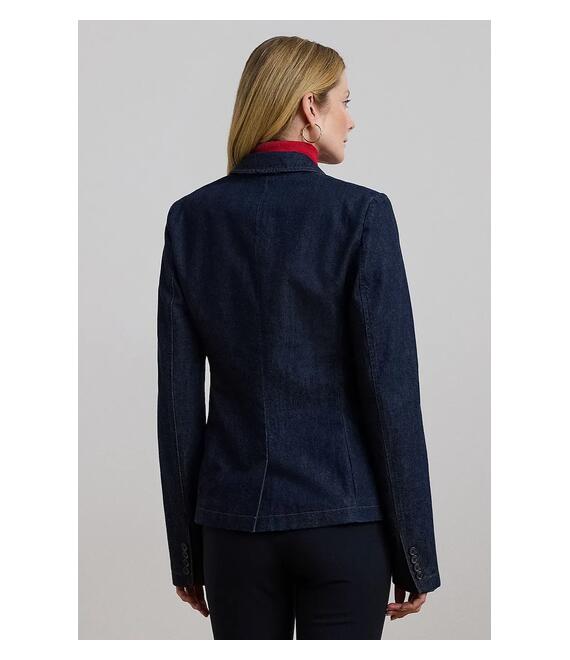 Τζιν μπουφάν Lauren Ralph Lauren χρώμα: μπλε, 200957636
