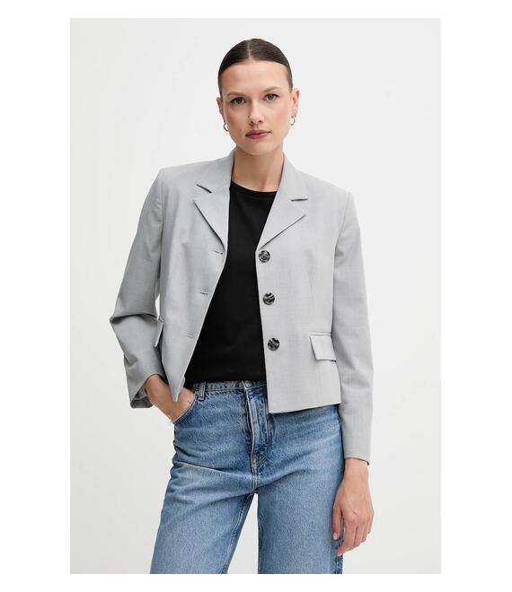 Σακάκι Sisley χρώμα: γκρι, 290TLW02W